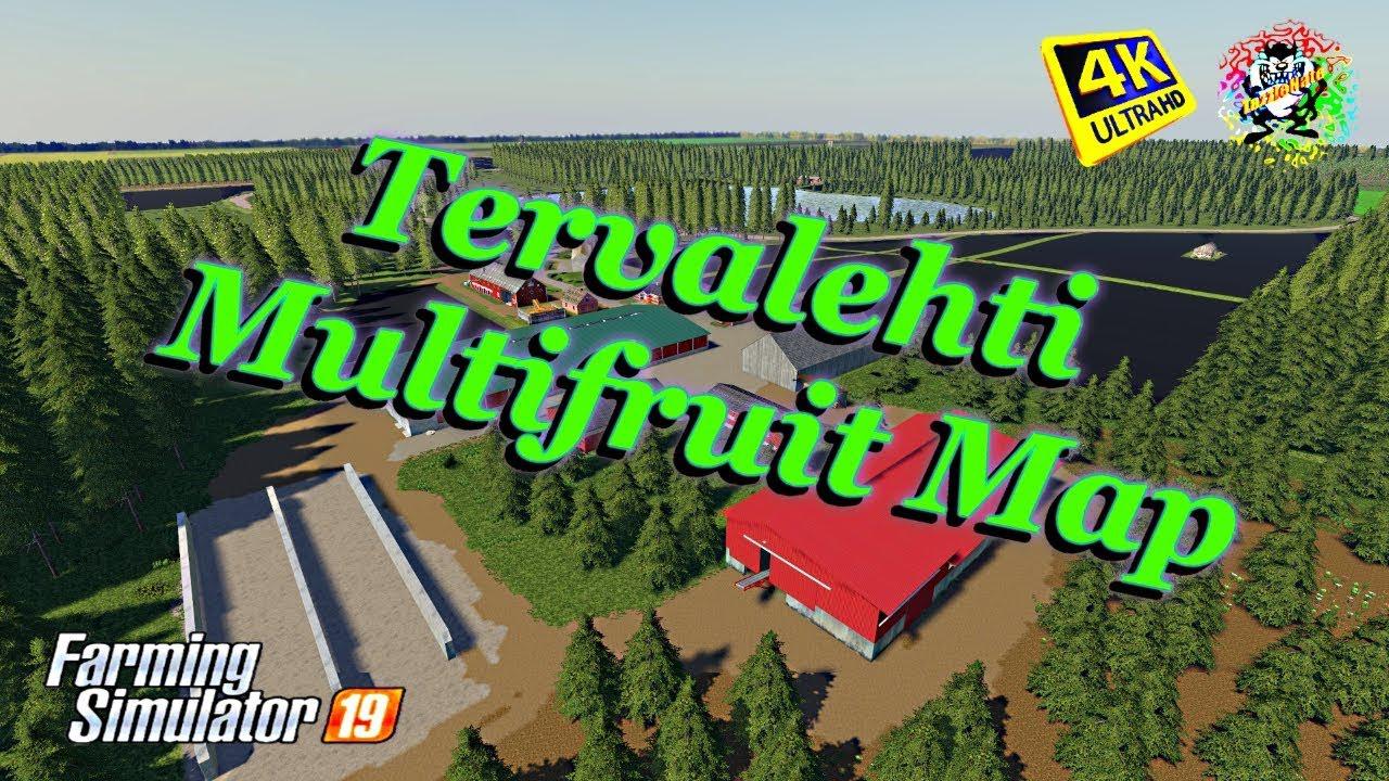 FS19 - Tervalehti Multifruit Map V1.0.1.3
