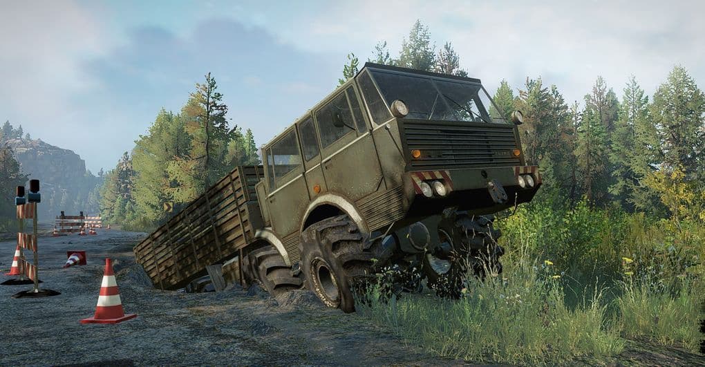 SnowRunner - Tatra 813 8x8 Kolos Truck V1