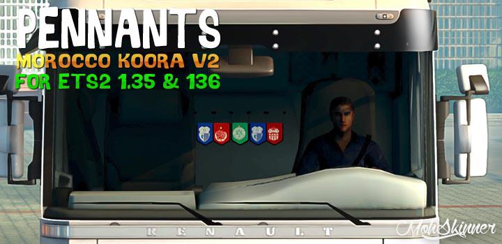 ETS2 - Pennants - Morocco Koora (1.36.x)