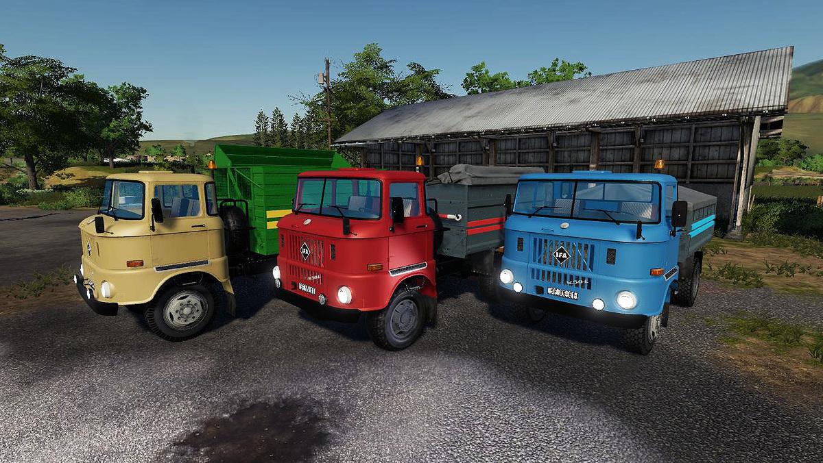 FS19 - Ifa W50 Grain Construction V1.0