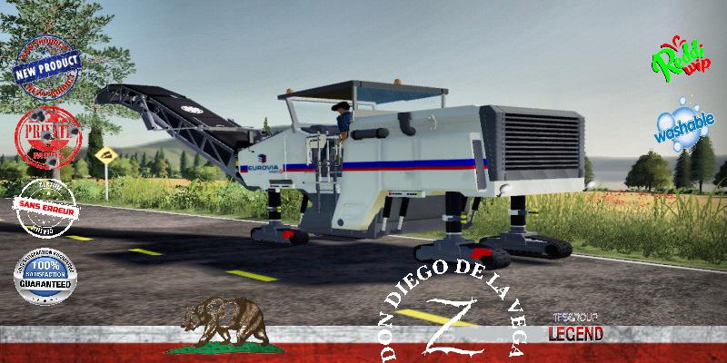 FS19 - Raboteuse Eurovia V2.0