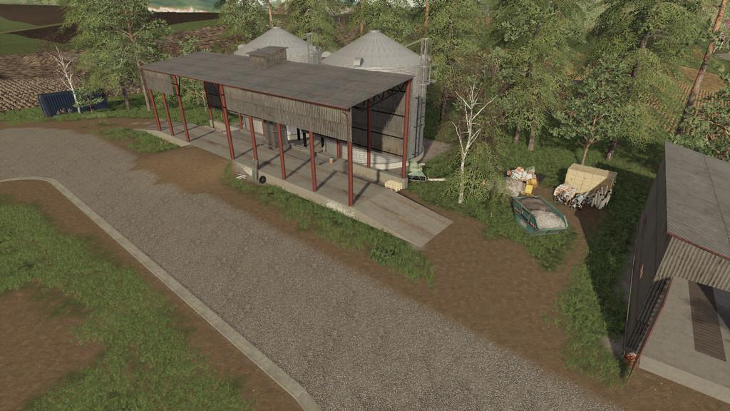 FS19 - Grain Silo System V1.0