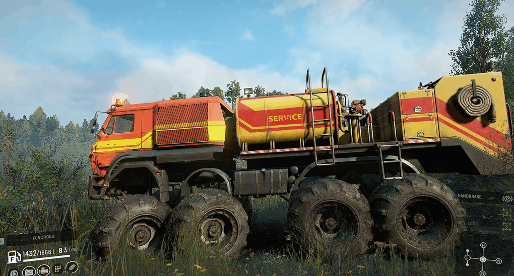 SnowRunner - Russian Redneck RR Azov 64131 OP Truck V1.7