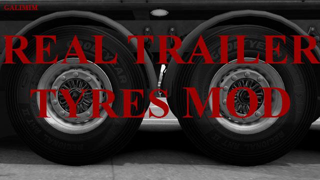 ETS2 - Real Trailer Tyres Mod V1.4 (1.35.X)