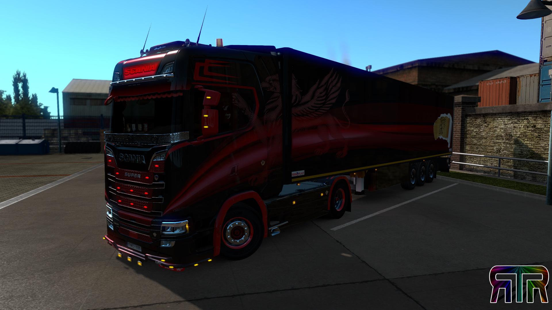 ETS2 - Griffin Combo for Scania NextGen V1.1 (1.37.x)