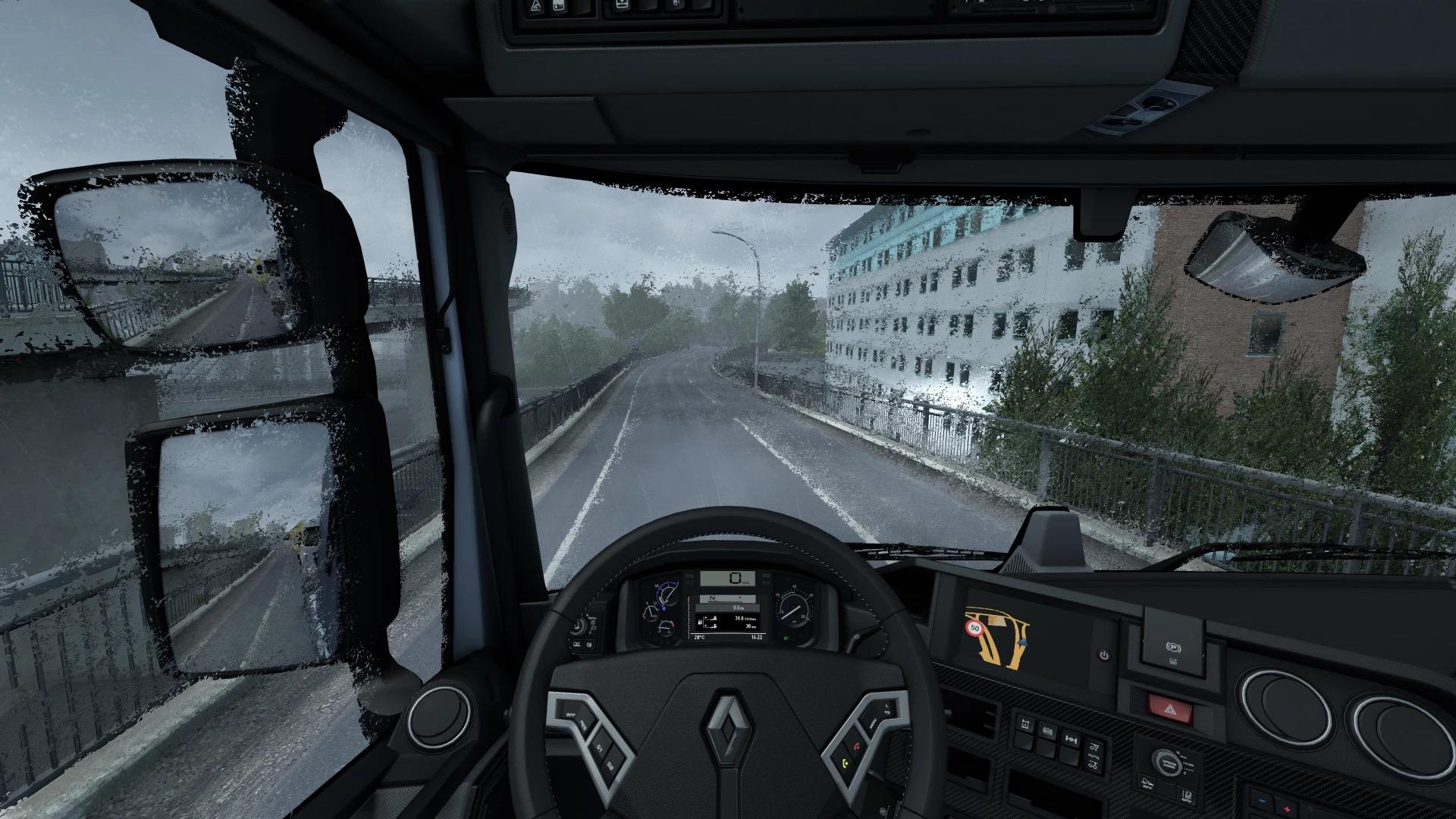 ETS2 - Heavy Rain V1.0 (1.38 - 1.39)