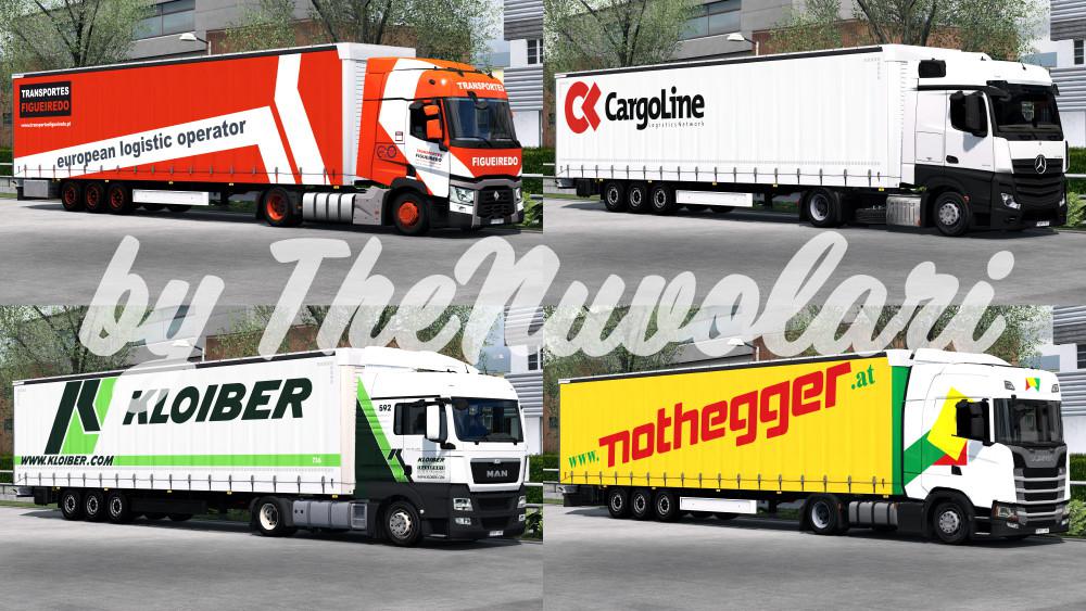 ETS2 - Fliegl SDS350 Skinpack V1.0 (1.37.x)