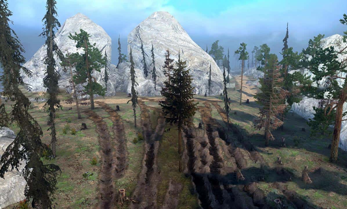 Spintires:Mudrunner - Destination Map V1.0