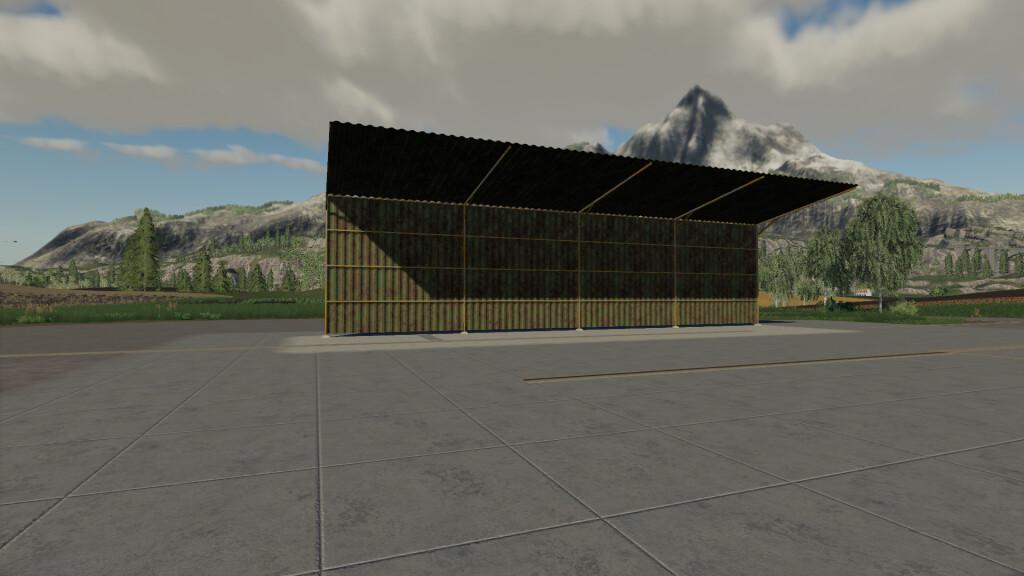 FS19 - Rusty Metal Shed V1