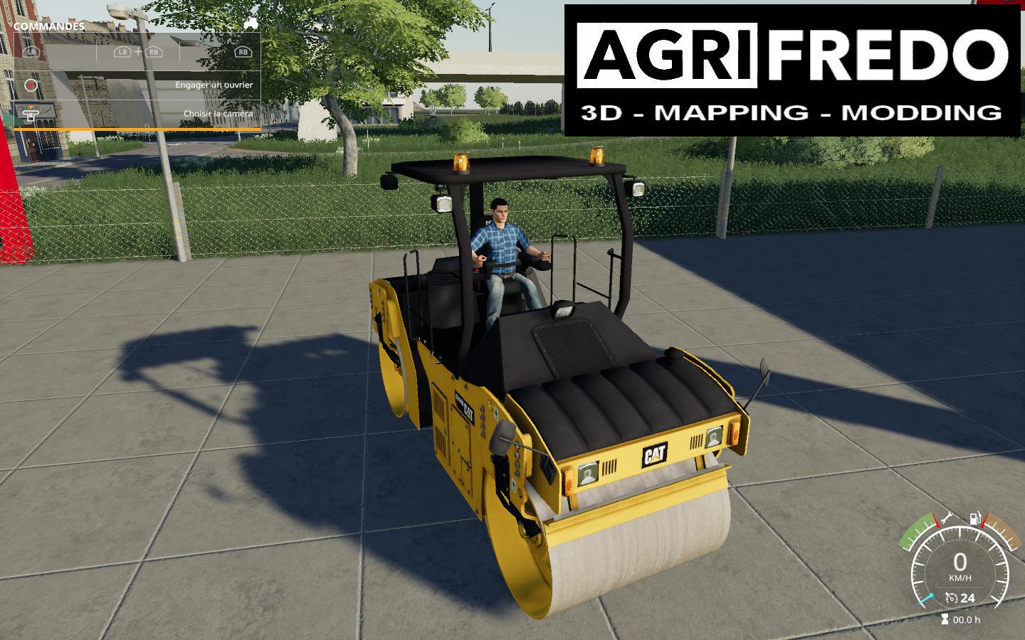FS19 - Compactor Caterpillar CB44B V1.0