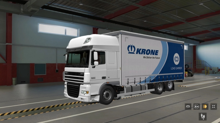 ETS2 - Tandem Krone Daf XF 105 (Vad&k) 1.40.3 | Euro Truck Simulator 2 ...