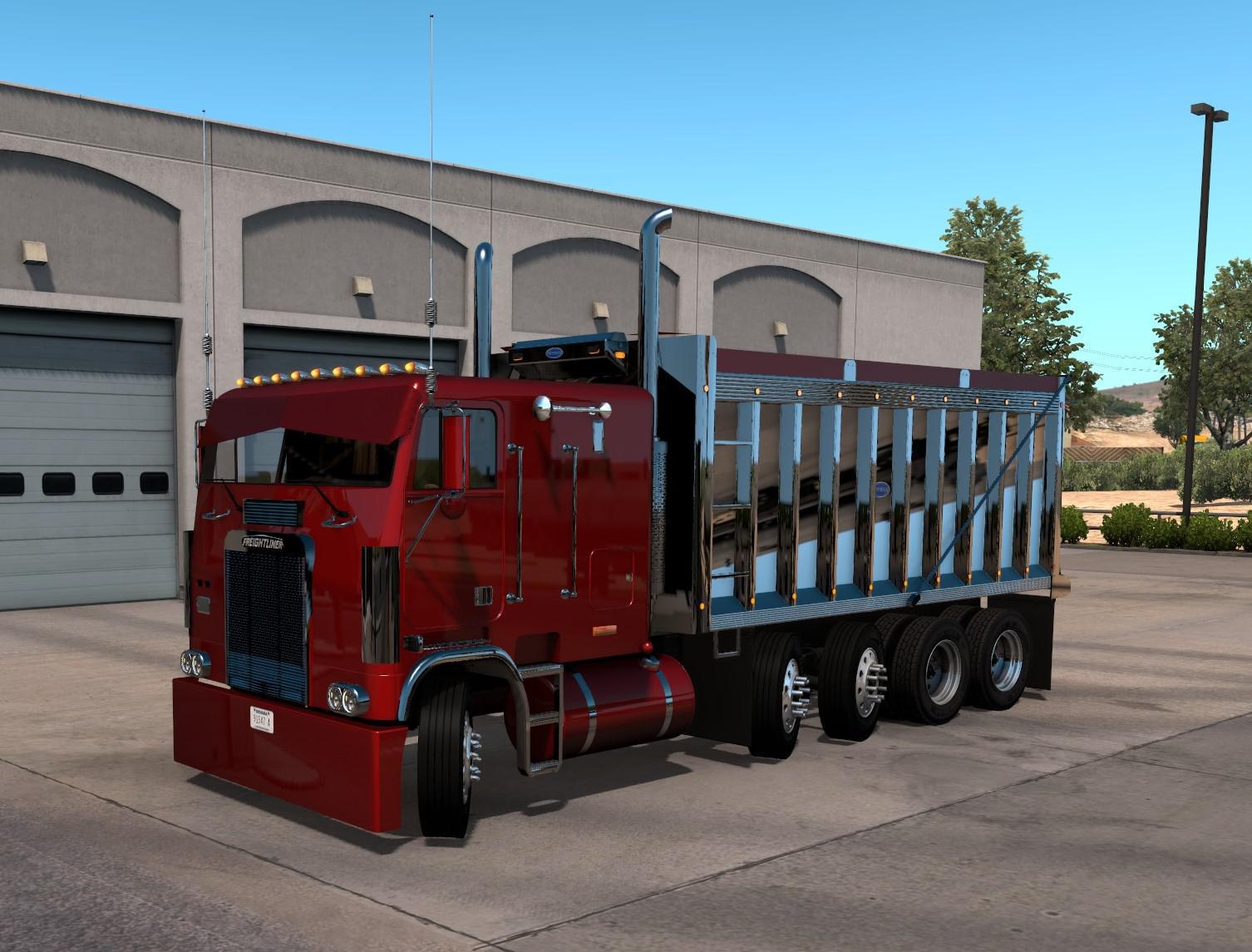 Ats Freightliner Flb Custom Truck V11 138x American Truck Simulator Modsclub