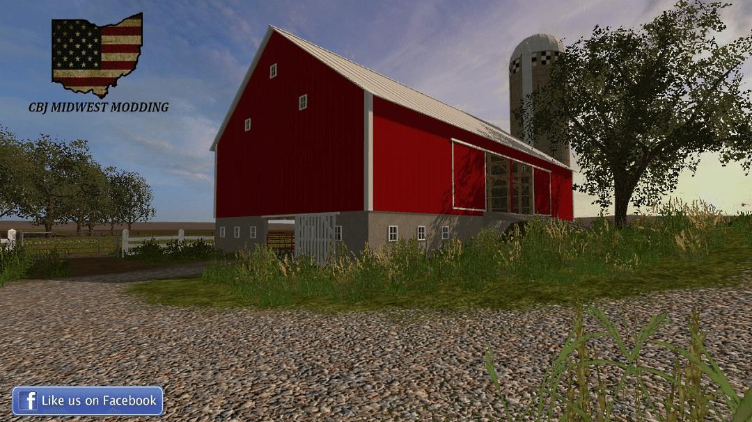 FS19 - 48x90 Bank Barn V1.0