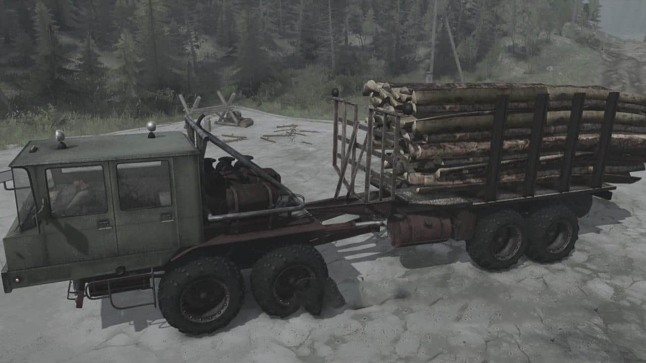 Spintires:Mudrunner - Kraz 6434 Truck V26.08.20