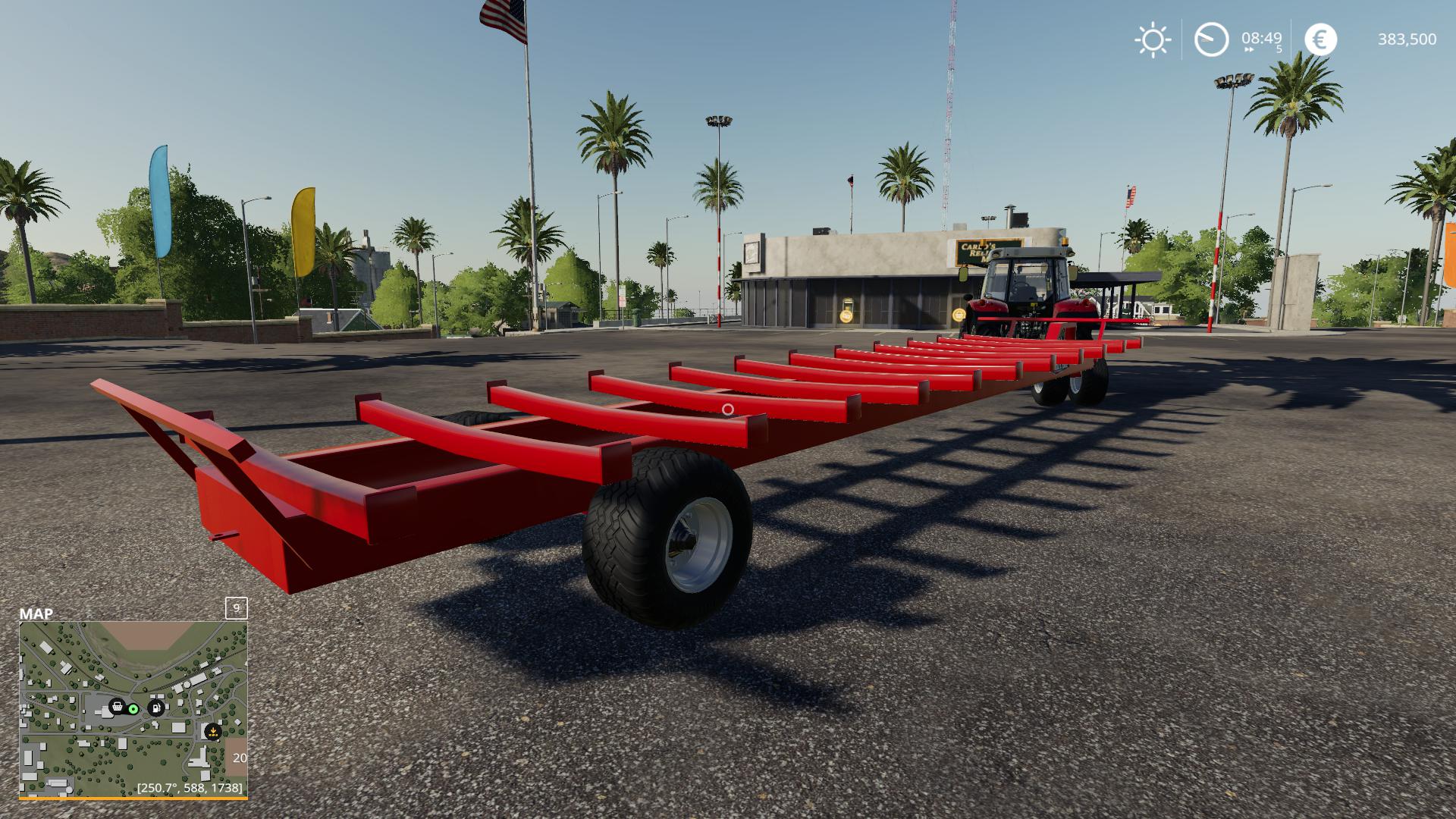 a auto load bale trailer mod for fs19