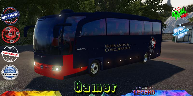 FS19 - Autobus Les Vikings De Caen V1.5