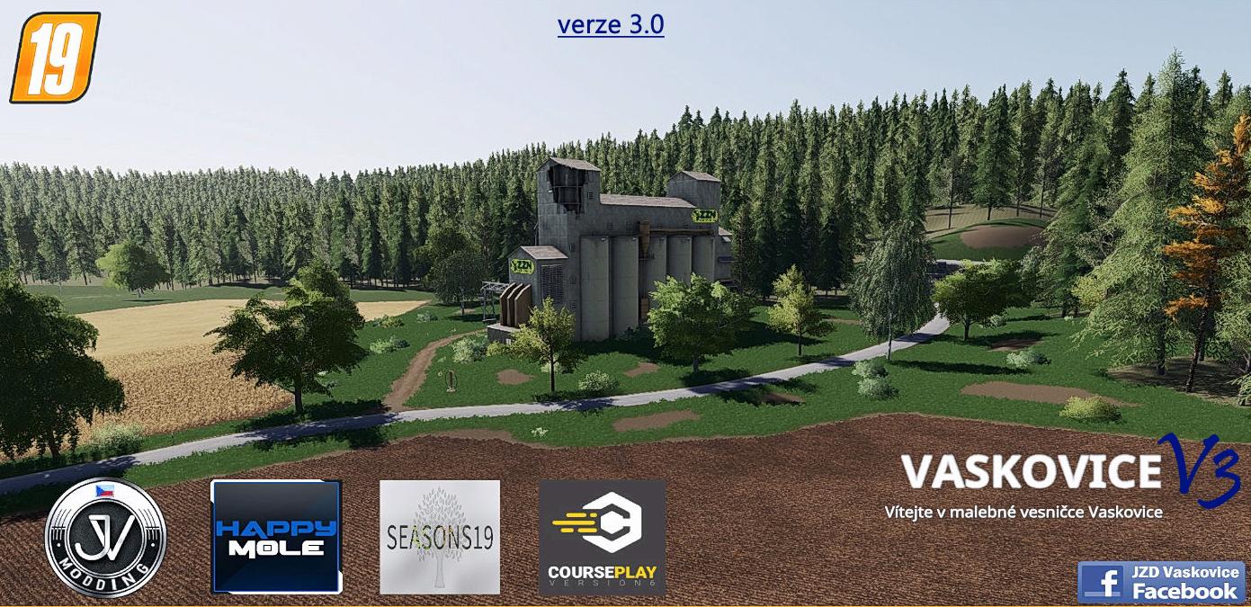 FS19 - Vaskovice Map V3.0