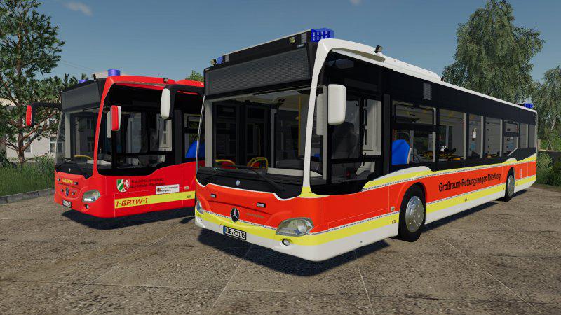 FS19 - Mercedes-Benz Citaro C2 K G-RTW V1.0