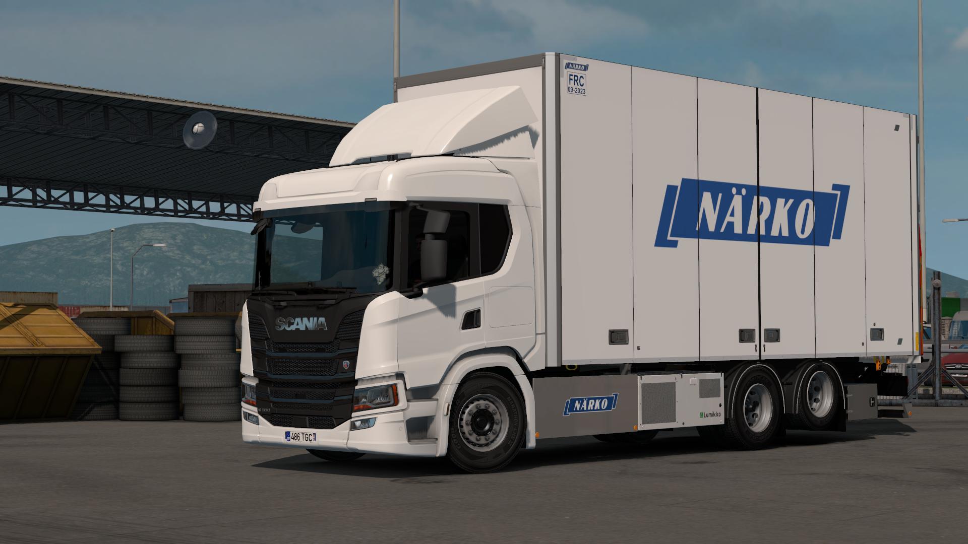 ETS2 - Rigid Chassis Addon for Eugenes Scania NG V1.1 (1.35.x)