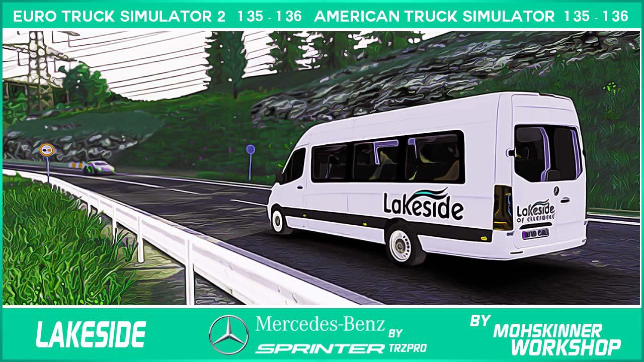 ETS2 - Mercedes Sprinter Lakeside Skin (1.36.x)