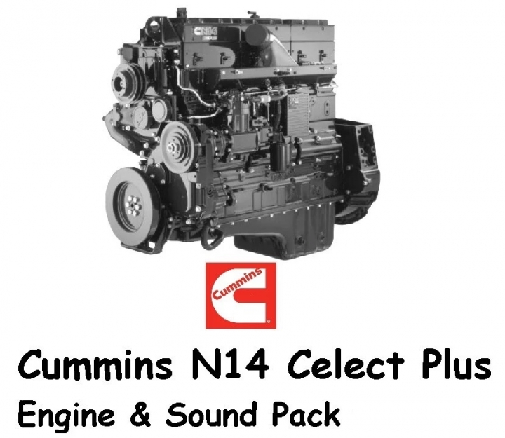 ATS - Cummins N14 Celect Plus Engines Pack V1.1 (1.40.x)