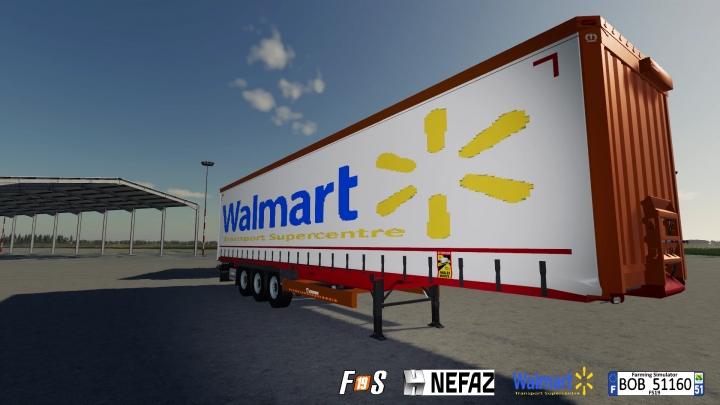 FS19 - Walmart Truck - Trailers Pack