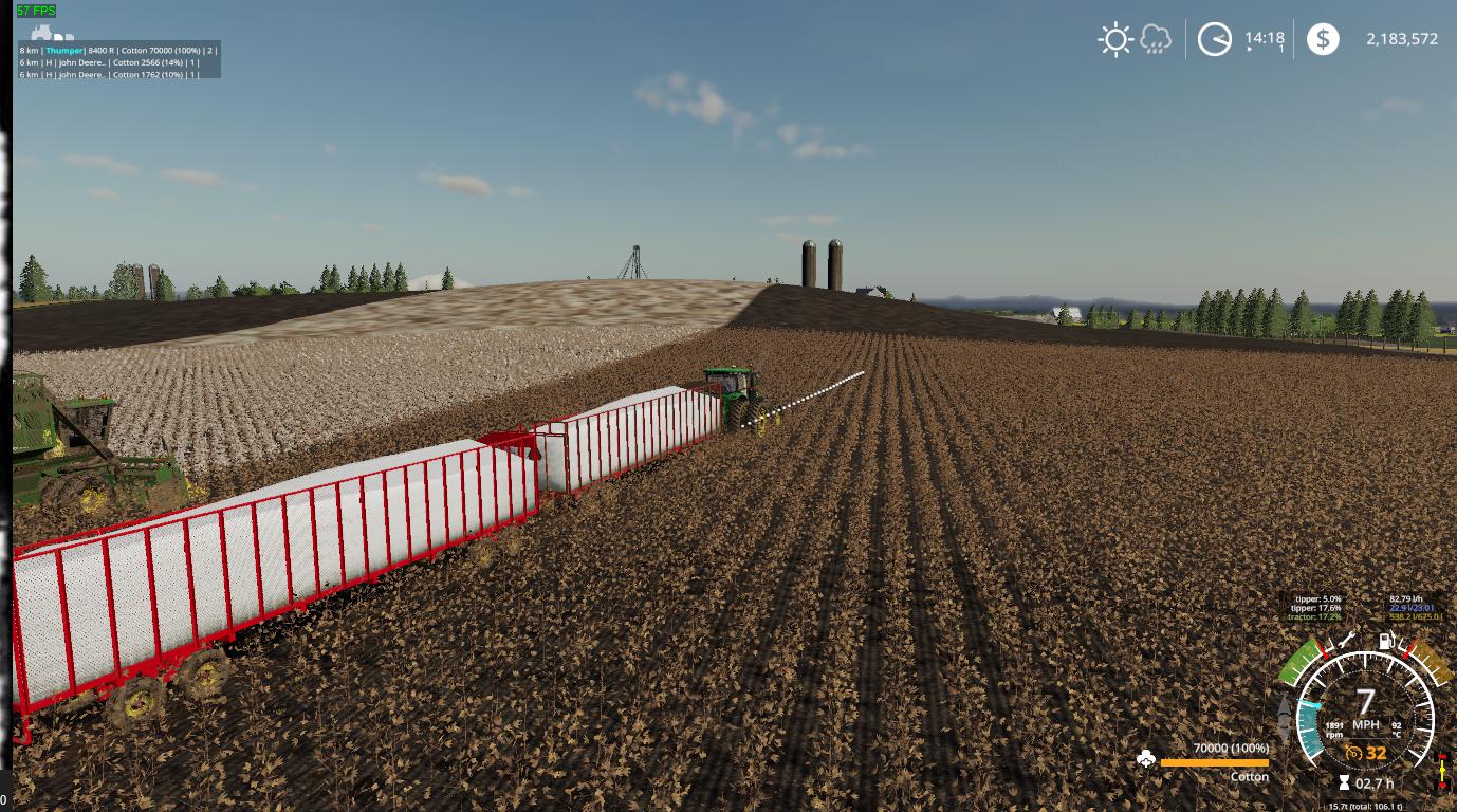 FS19 - Peerless Cotton Wagon V1