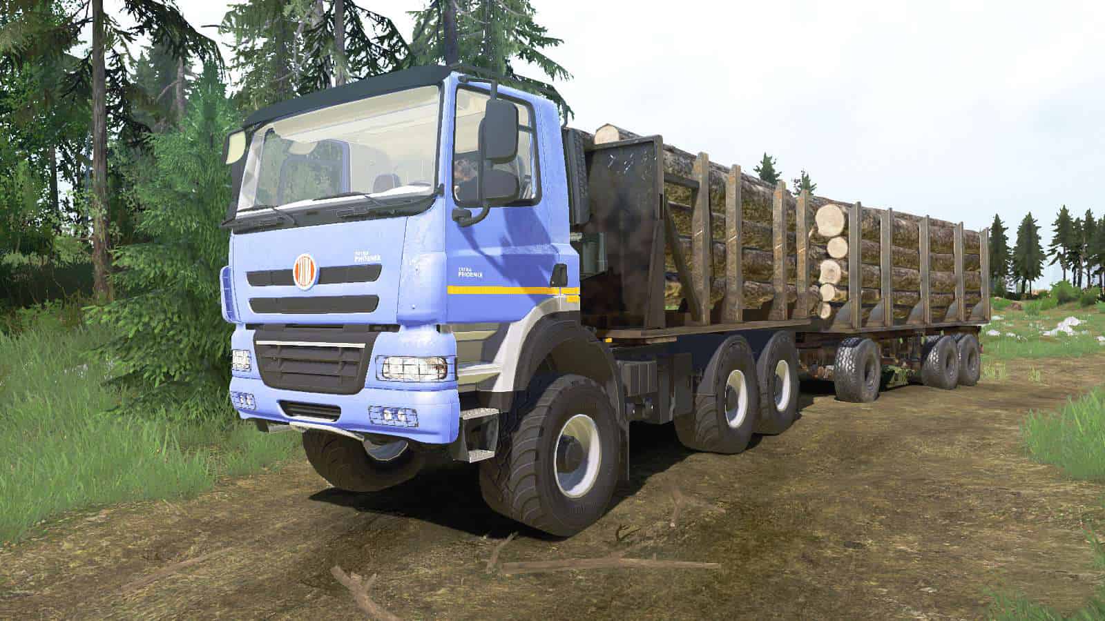 Spintires:Mudrunner - Tatra Phoenix T158 6x6 2012 Truck