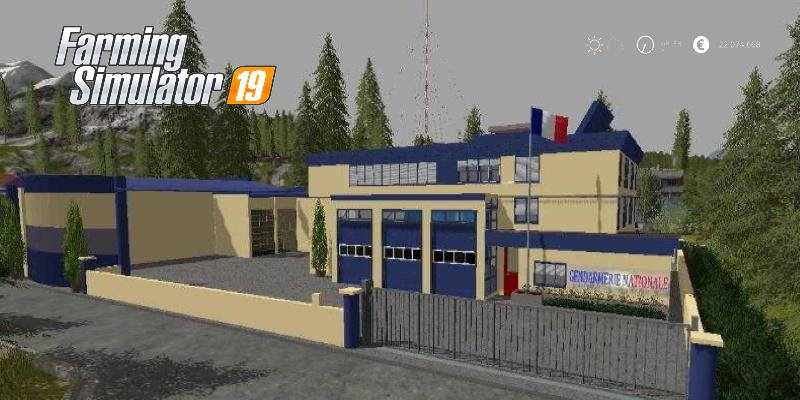 FS19 - Caserne Gendarmerie V2.5