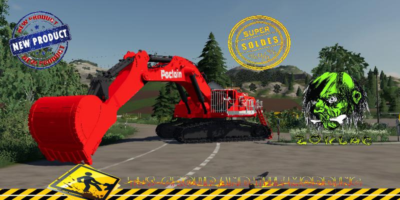 FS19 - Excavatrice Poclain 1000 V1.5