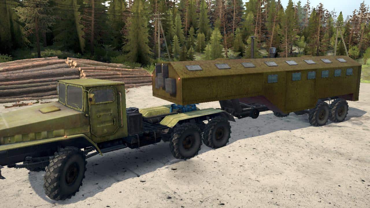 Spintires:Mudrunner - Zil 443114/6009 Truck V1