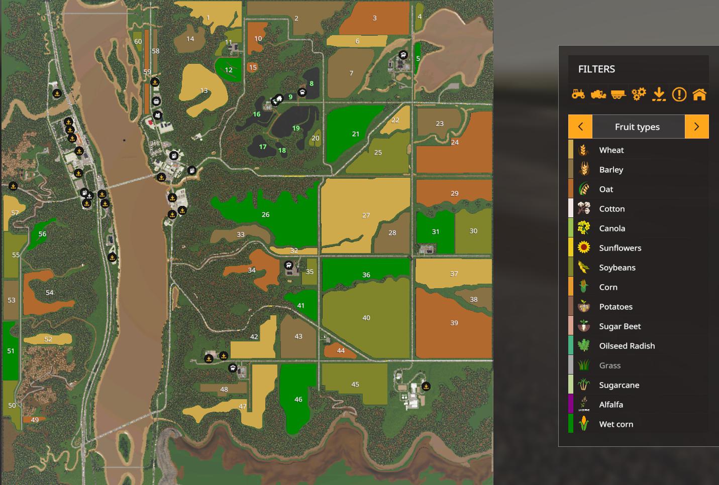 FS19 - Upper Mississippi River Valley Map V2 (UMRV)