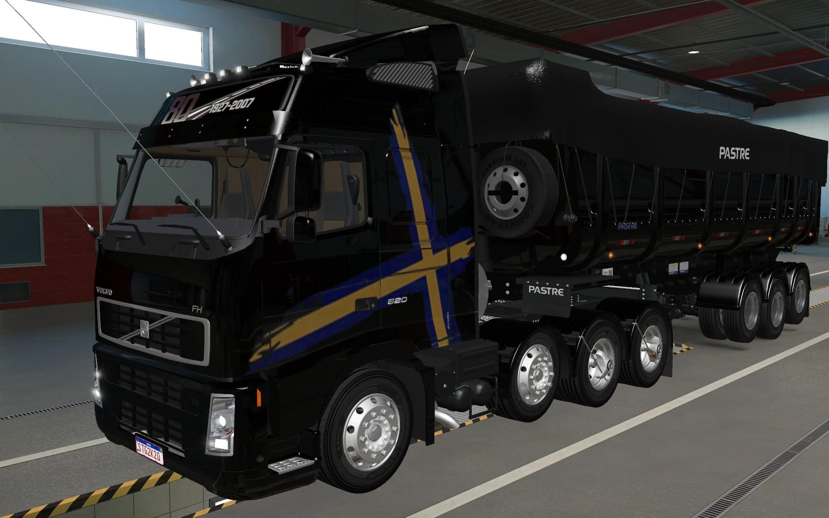 ETS2 - Volvo FH12 By South Gamer Performance Edition Skin (1.37.x)