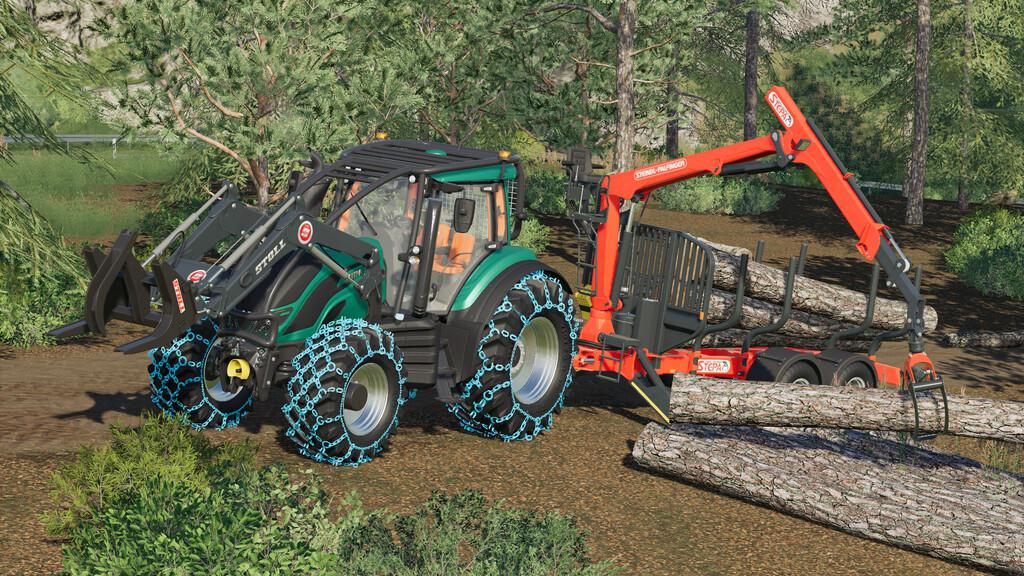 Fs19 Valtra T Forest Pack V10 Farming Simulator 19 Modsclub 1093