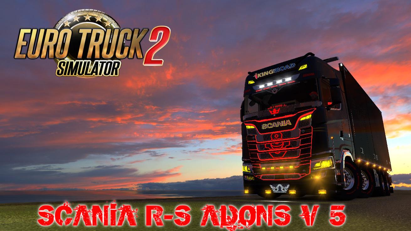 ETS2 - Scania R-S Adons V5 (1.35.X)