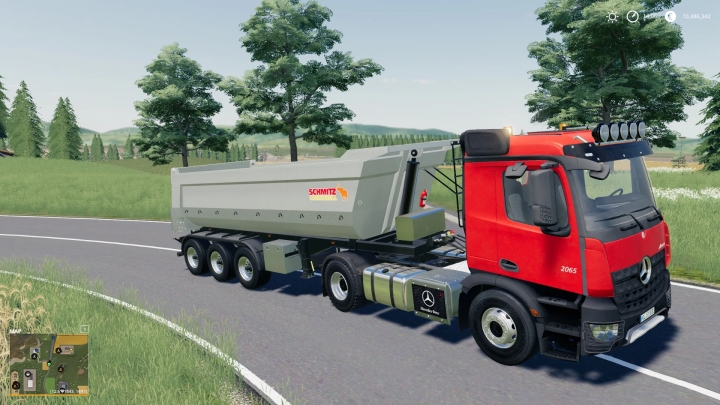 FS19 - Schmitz CargoBull Half Tube Semi Tipper V1.0 | Farming Simulator ...