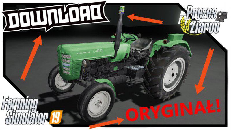 FS19 - Ursus C4011 Tractor V1