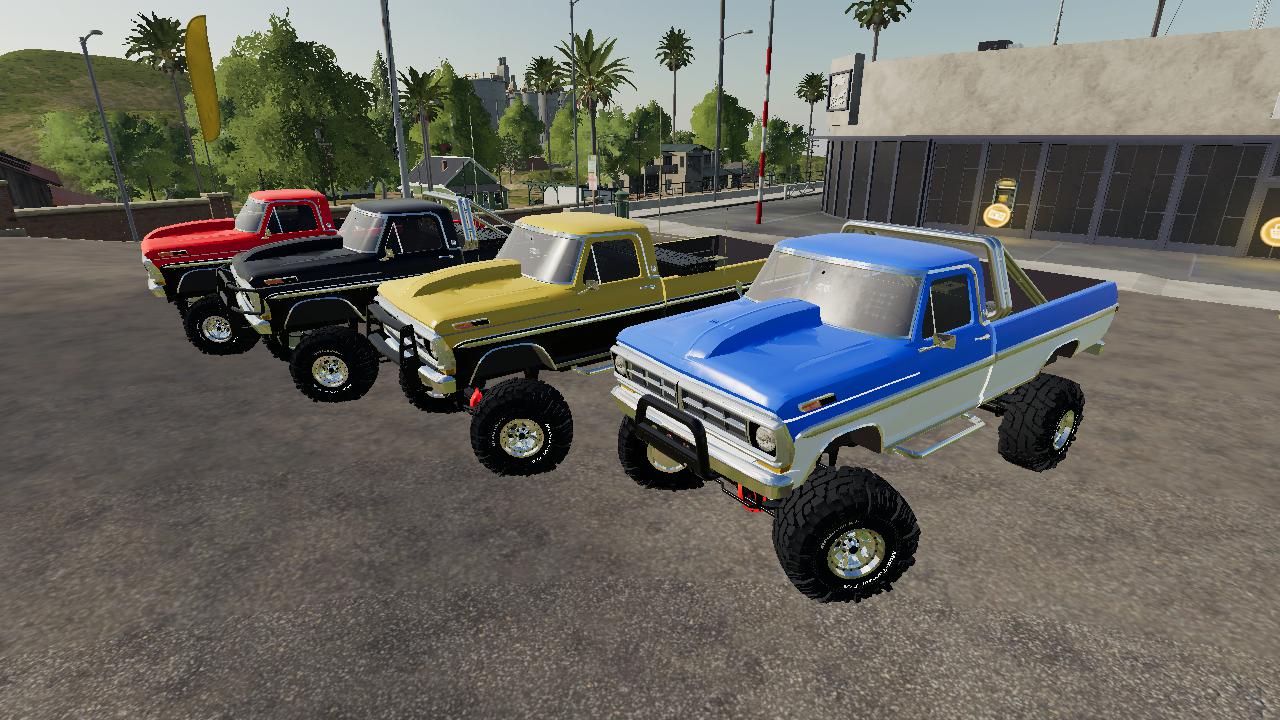 FS19 - 1971 Ford F100 Custom V1.0