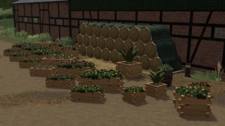 FS19 - Flowers Deco Pack V1.0.1.0