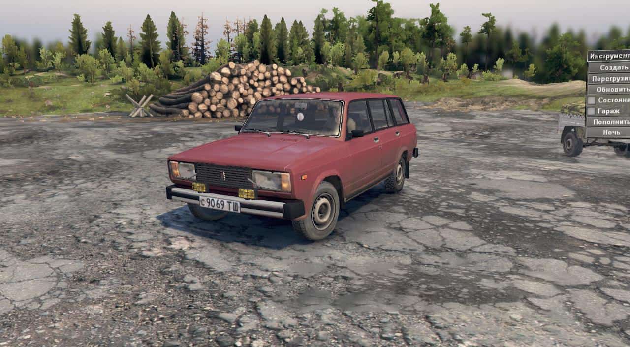 Spintires - Vaz-2104 Car Mod V1.0
