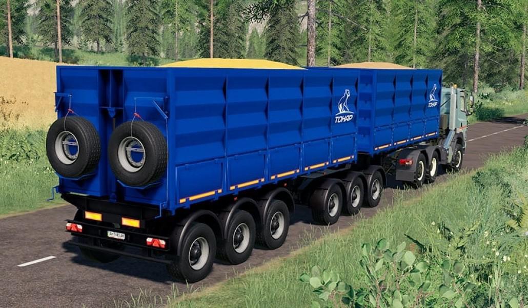 FS19 - Tonar 95411 Articulated Grain Trailer V1.0