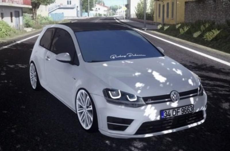 ATS - Volkswagen Golf 7 RLine V2.1 (1.38.x) | American Truck Simulator