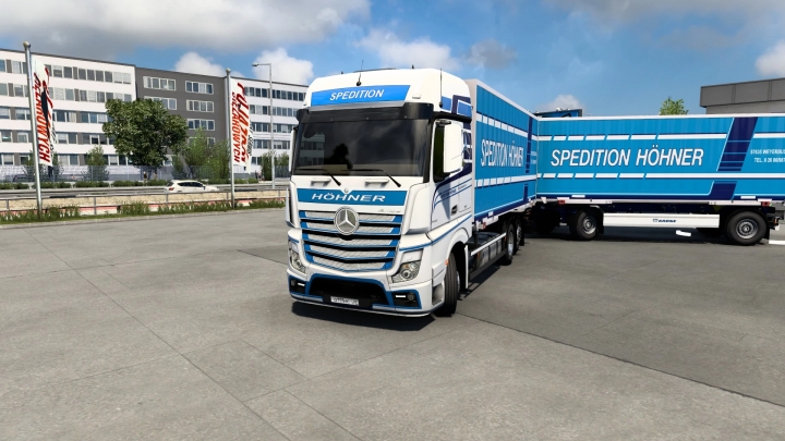 ETS2 - Spedition Höhner Skin V1.0 (1.39.x)