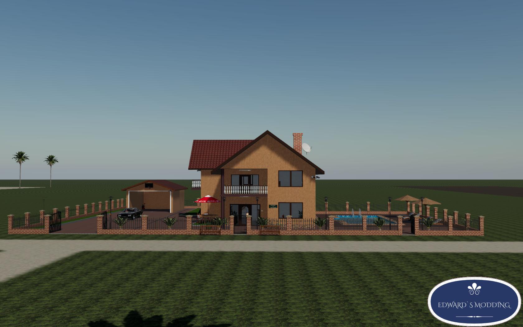 FS19 - Placeable FarmHouse v1.1