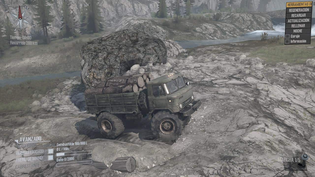 Spintires:Mudrunner - Gaz 66 Monster Truck V1