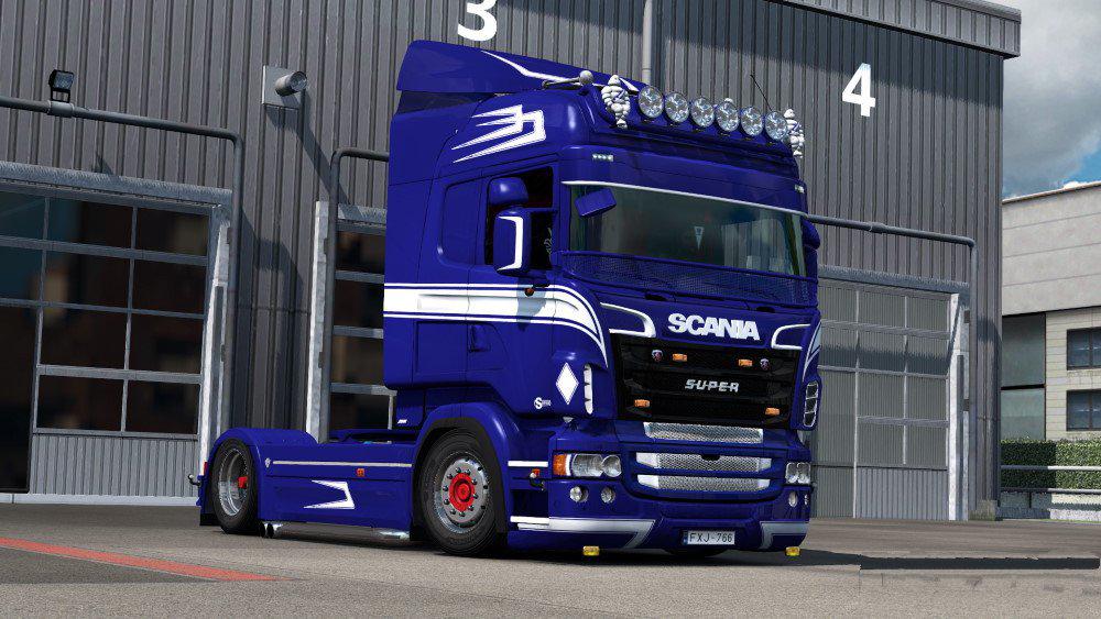 ETS2 Scania RJL MPT Style Paintable Skin V1.0 (1.36.x