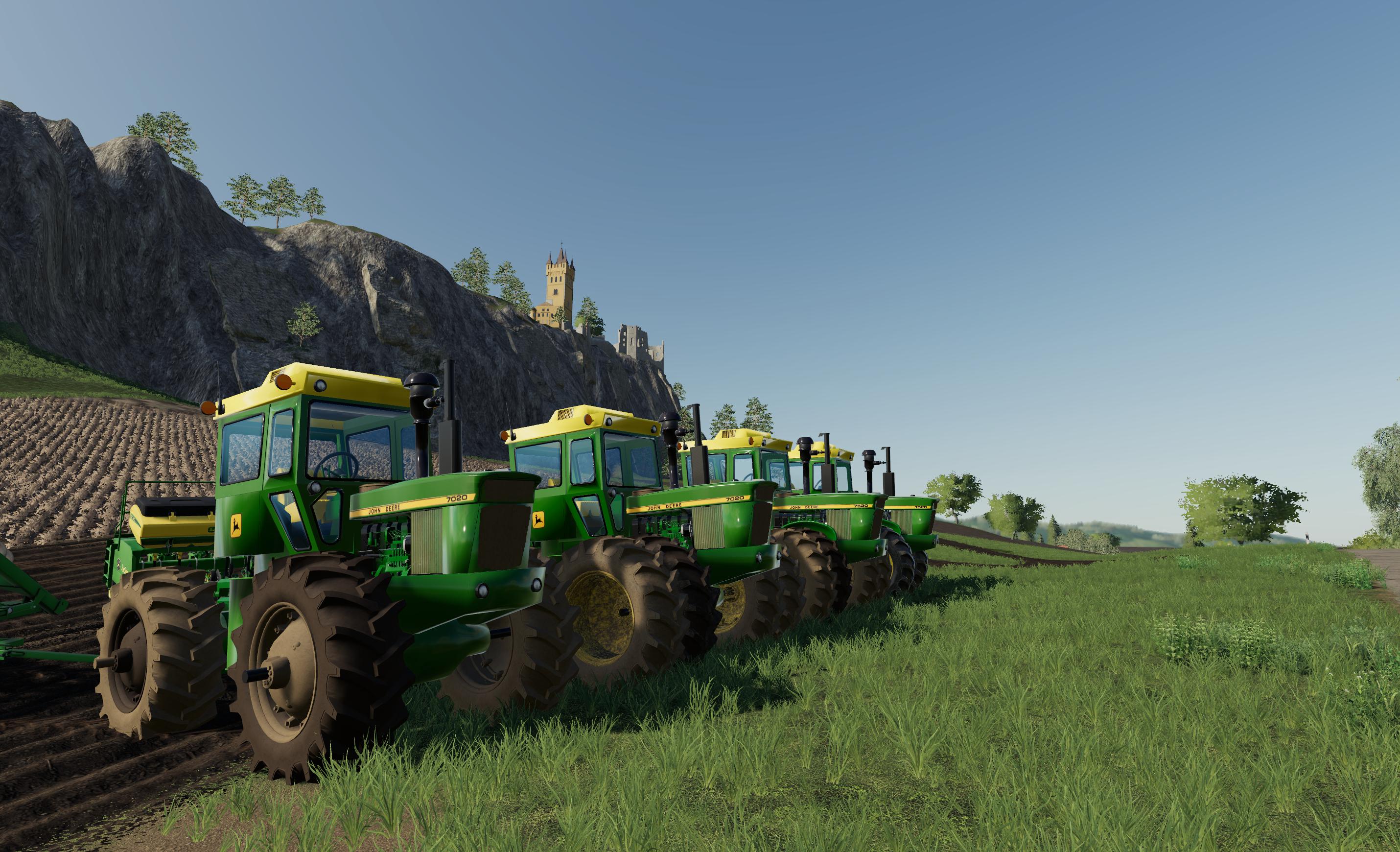 Fs19 Old Iron John Deere 7020 7520 V10 Farming Simulator 19 Modsclub 0188