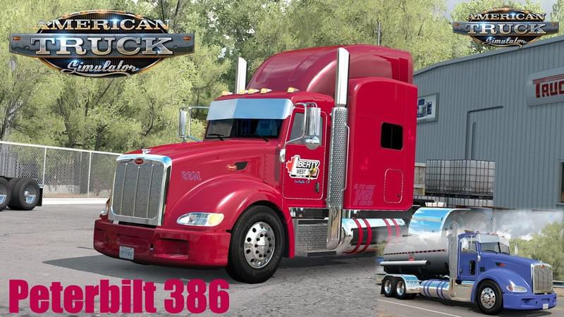ATS - Peterbilt 386 + Interior V1.4 (1.37.x)