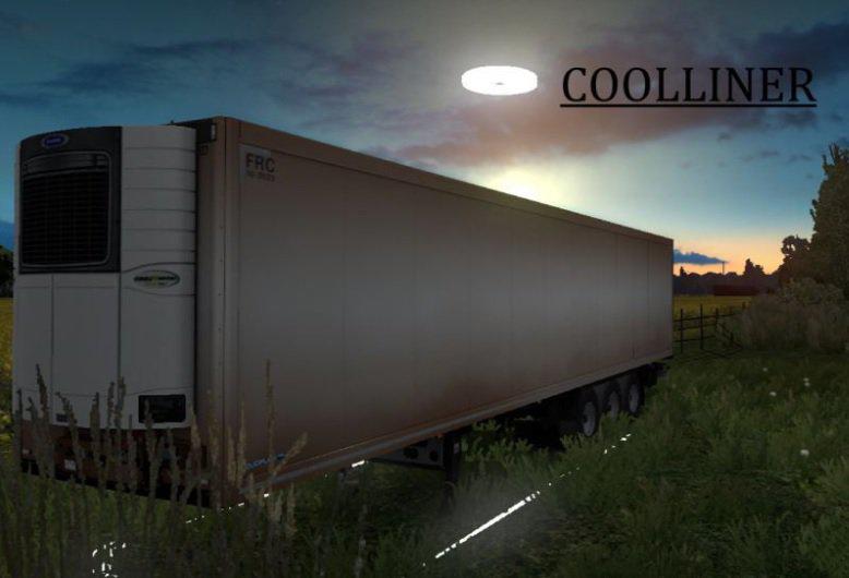 ETS2 - Dirt Skin Pack for All Krone Trailers V1.0 (1.37.x)