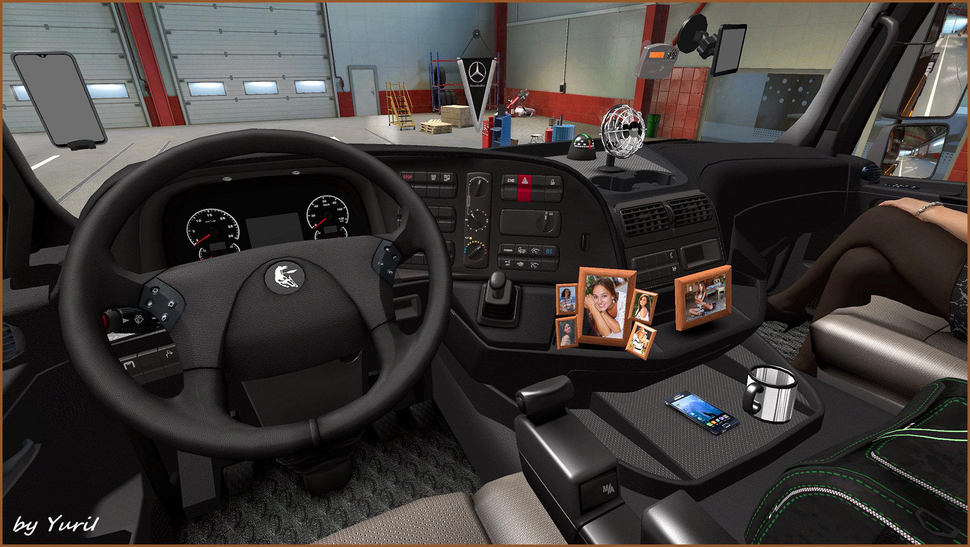 ETS2 - Interior Kamaz 5490 Neo V0.9 (1.39.x)
